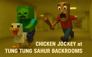 Chicken Jockey at Tung Tung Sahur Backrooms